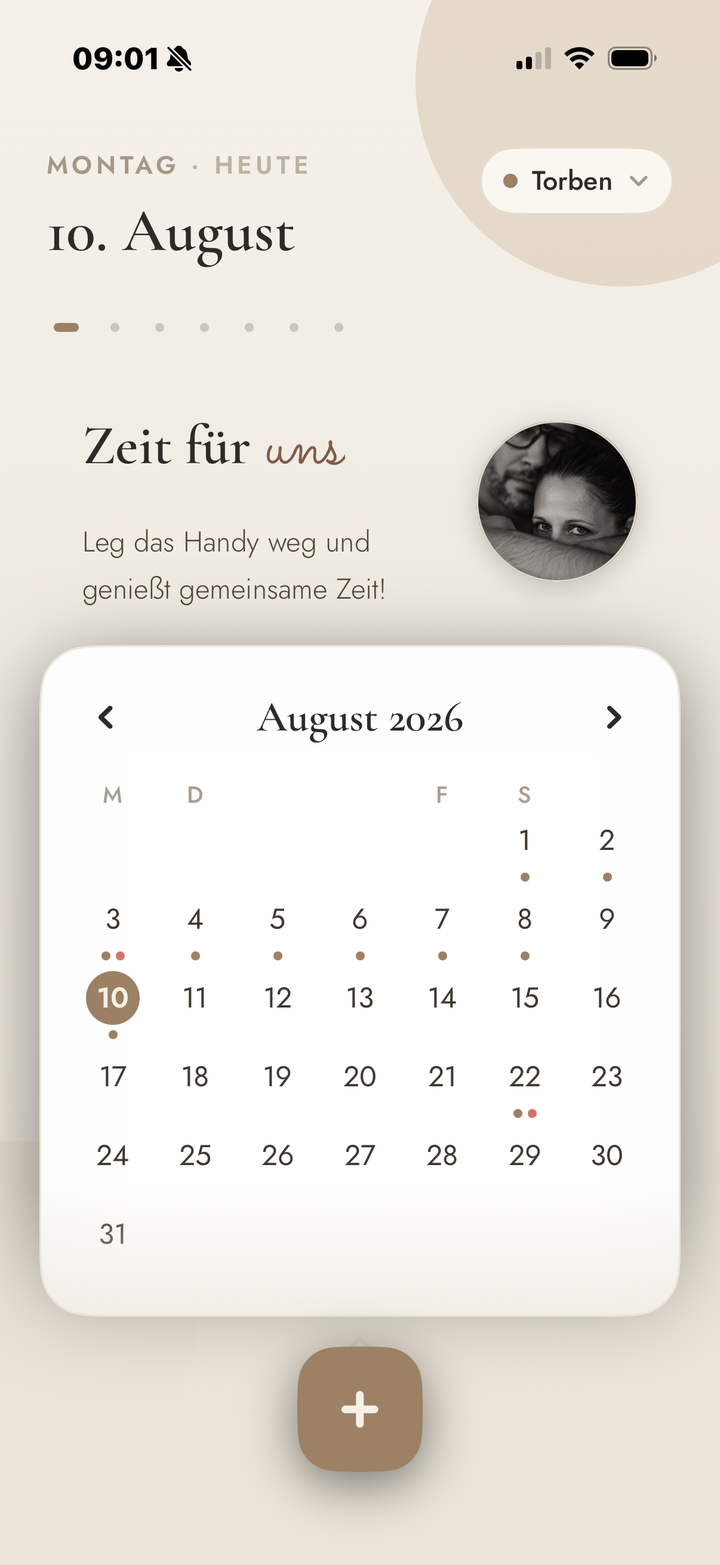 TidTil Monatskalender